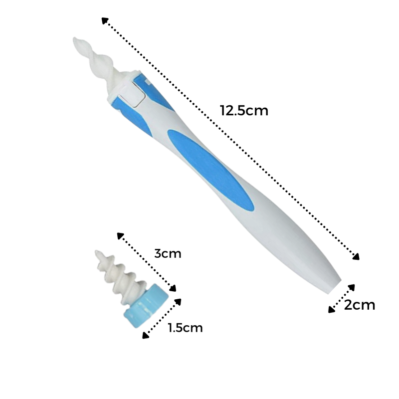 Silikonspirale Ohrreiniger