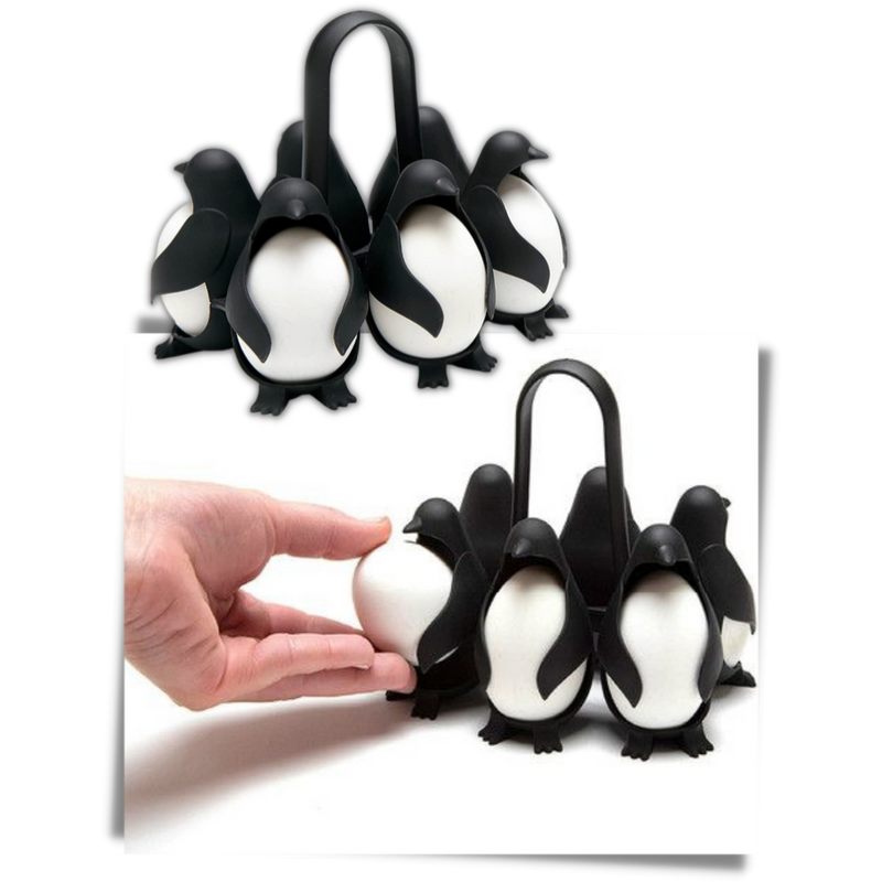 Eierhalter und -kocher aus Silikon
