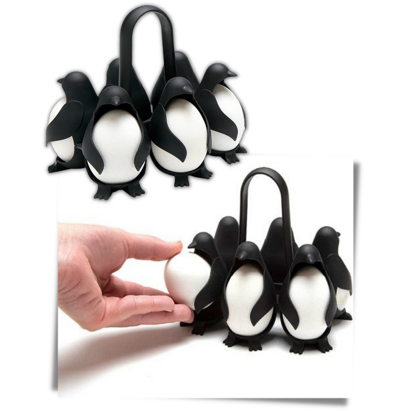 Eierhalter und -kocher aus Silikon