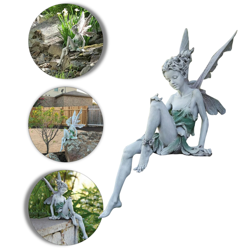 Fee Statue Garten Ornament
