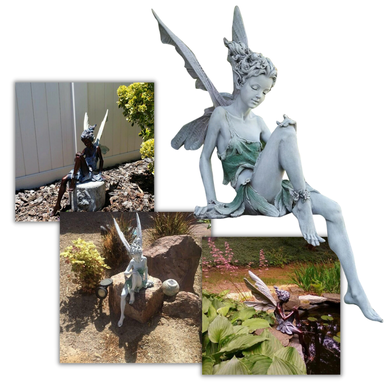 Fee Statue Garten Ornament