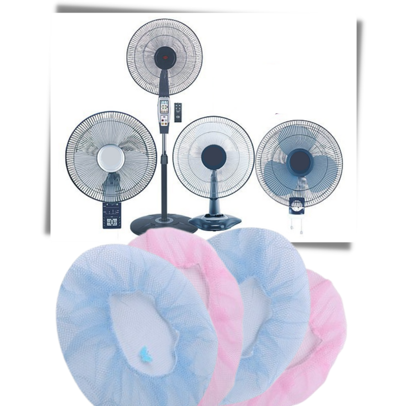 2er-Pack elektrische Ventilatorabdeckfilter