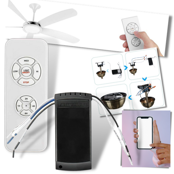 Universal-Fernbedienung für Ventilatoren