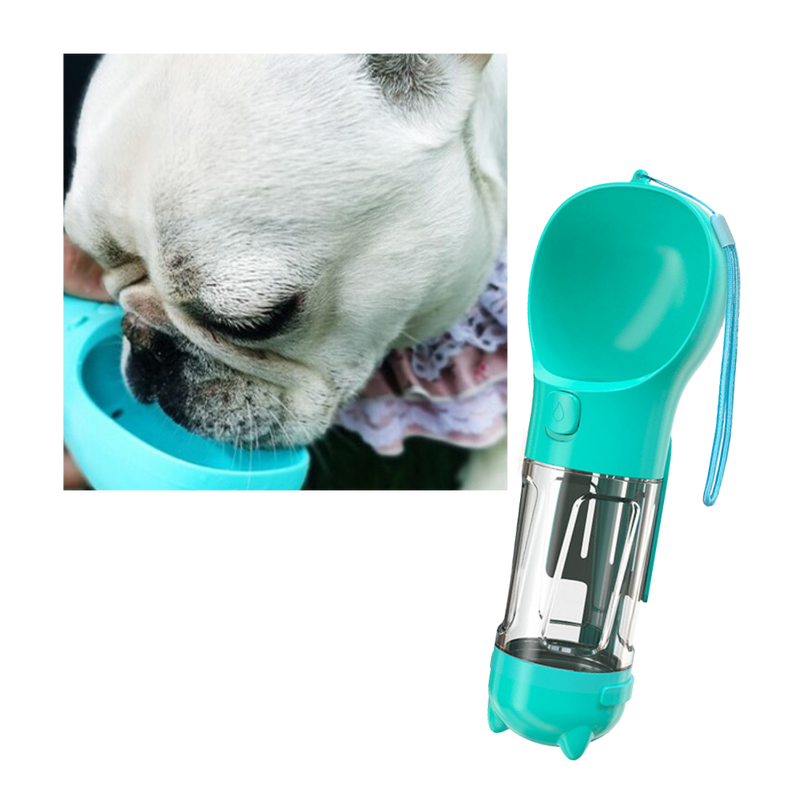 Tragbare Futter- und Wasserflasche für Haustiere