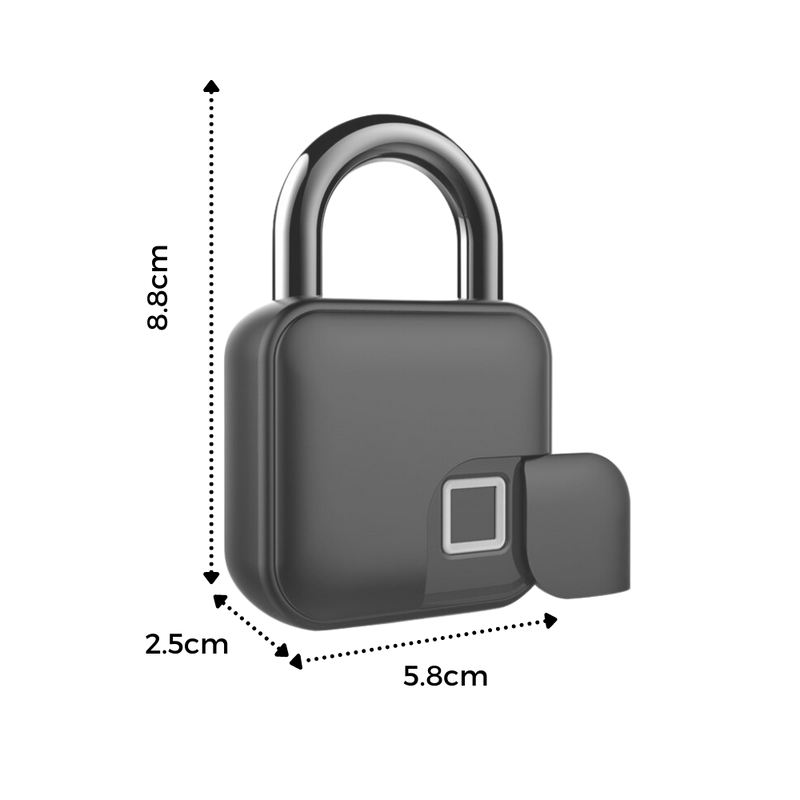 Bluetooth-Fingerabdruck-Vorhängeschloss