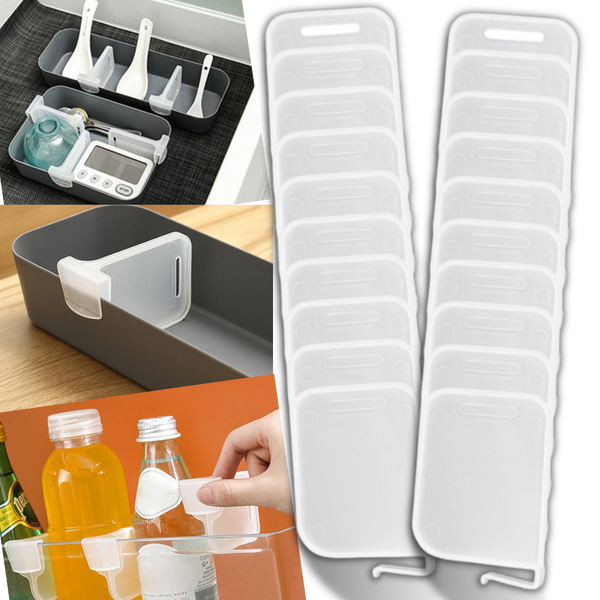 20er-Pack Kühlschrank-Regaleinteilungen