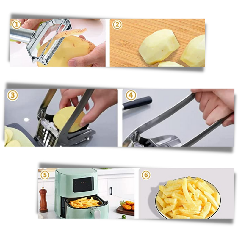 Pommes-Frites-Schneidemaschine