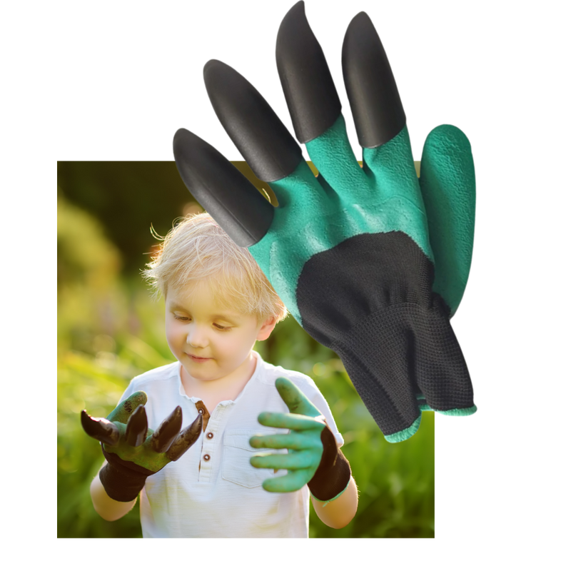 Gartenarbeitshandschuhe mit Krallen