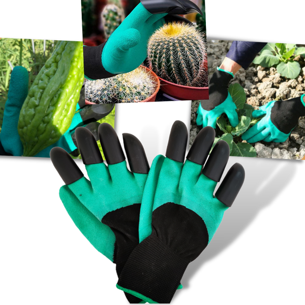 Gartenarbeitshandschuhe mit Krallen