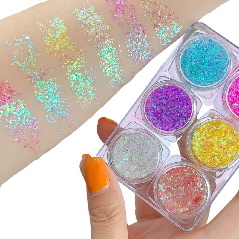 Glitter-Set für Gesicht und Körper