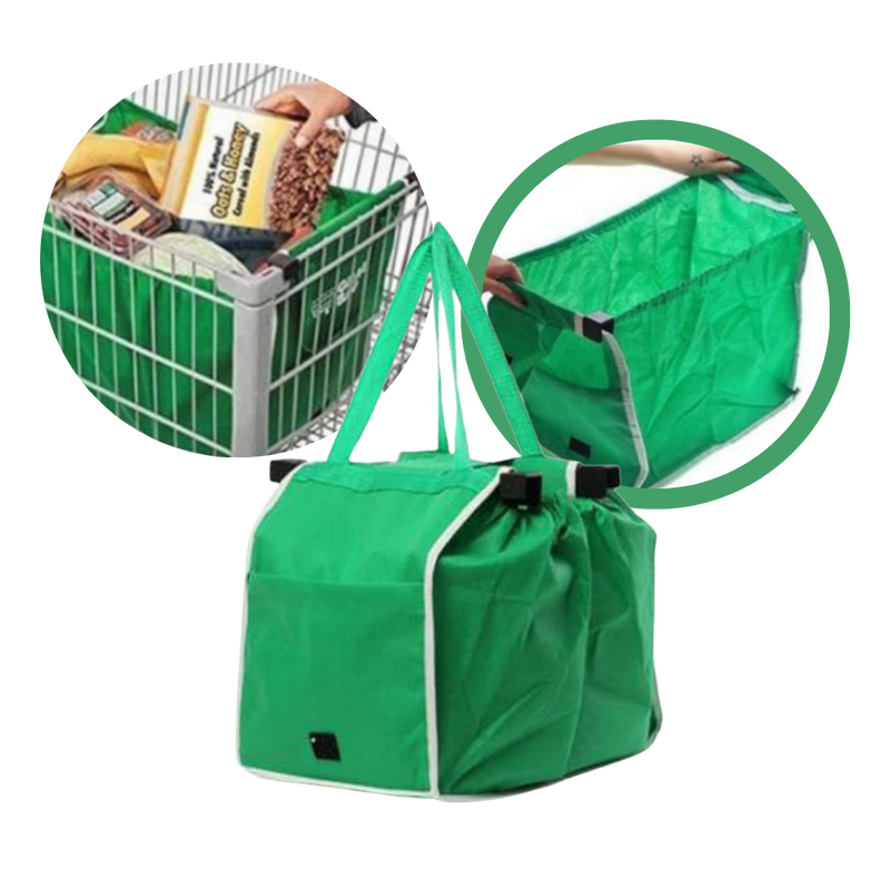 Wiederverwendbare Einkaufstasche für Einkaufswagen