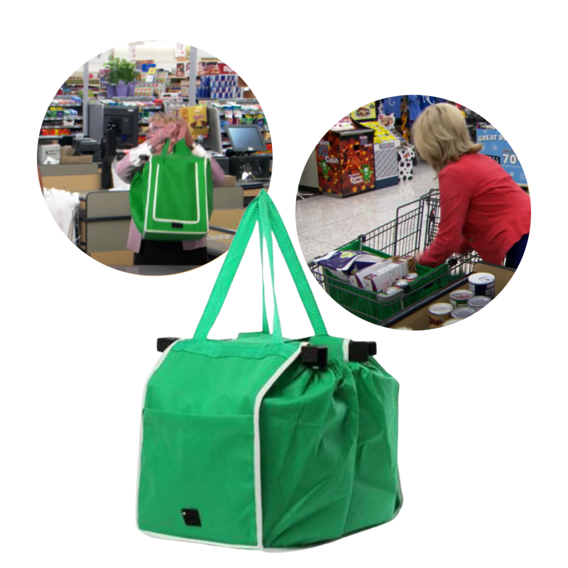 Wiederverwendbare Einkaufstasche für Einkaufswagen