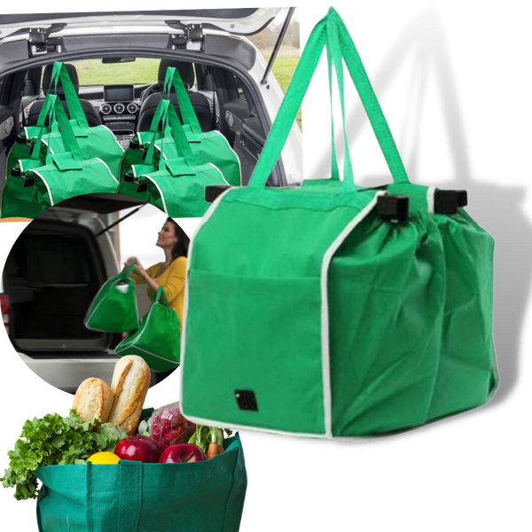 Wiederverwendbare Einkaufstasche für Einkaufswagen