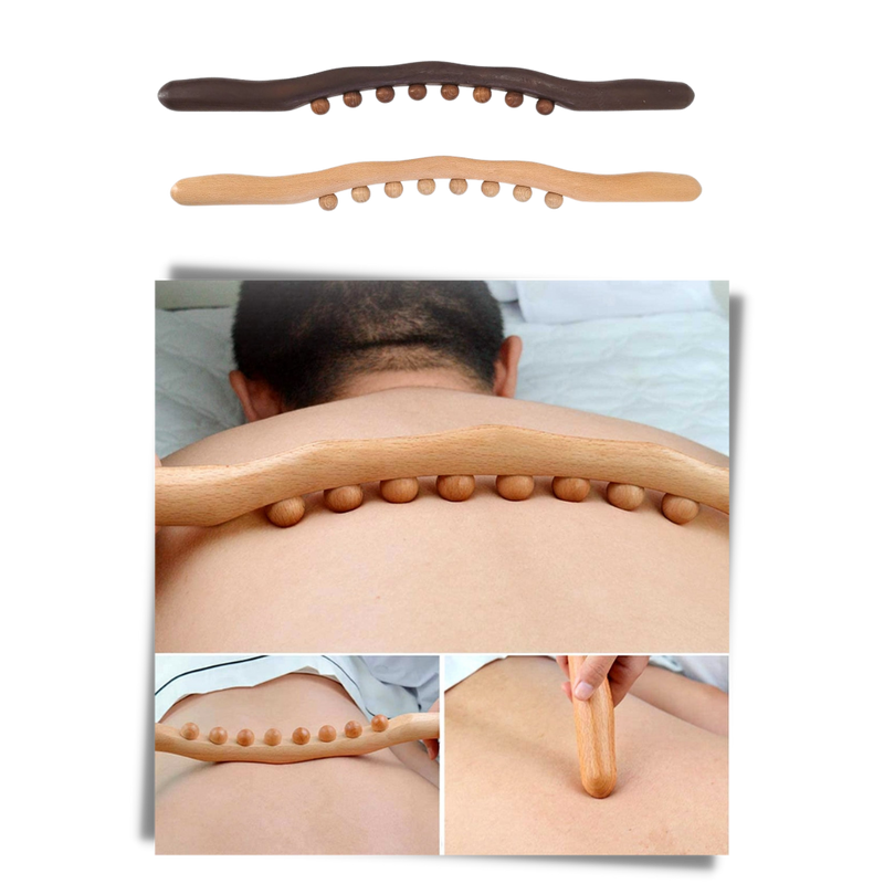 Naturholz-Muskelmassagegerät