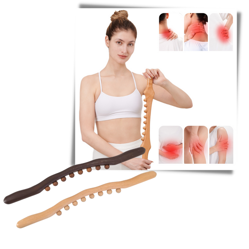Naturholz-Muskelmassagegerät