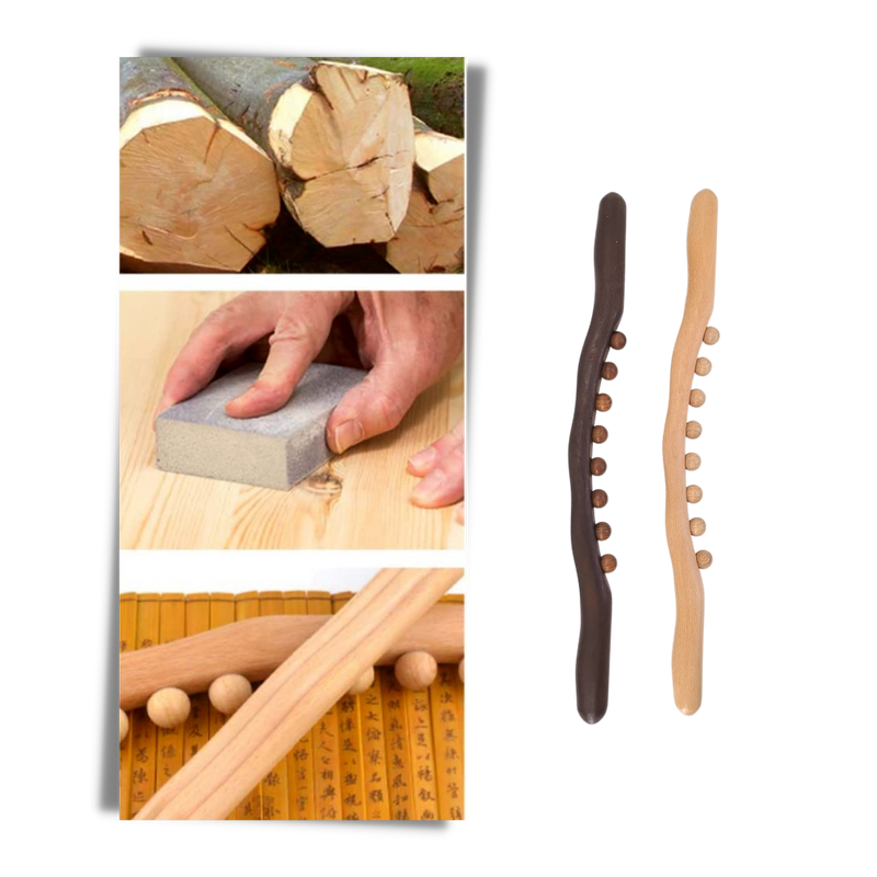 Naturholz-Muskelmassagegerät