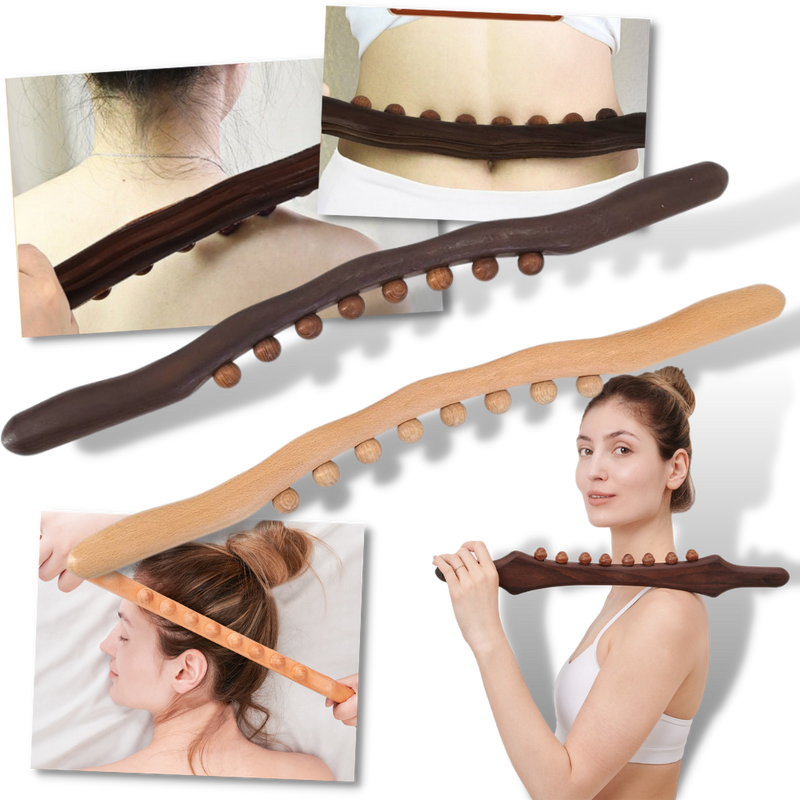 Naturholz-Muskelmassagegerät