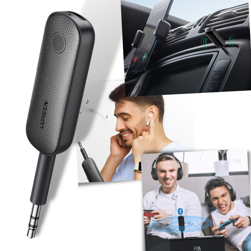 Drahtloser Bluetooth-Adapter mit 3,5-mm-Buchse