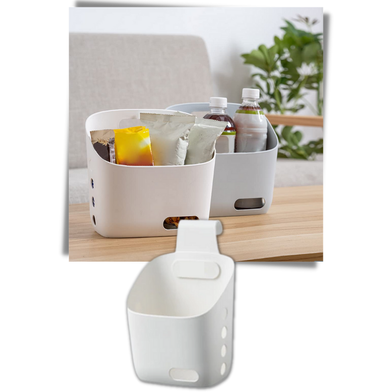 3er-Pack hängende Lagerkörbe