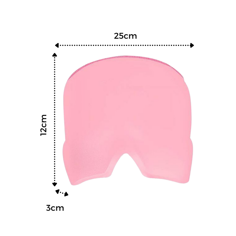 Wärme-Kälte-Therapie Migräne Entlastung Gel Maske