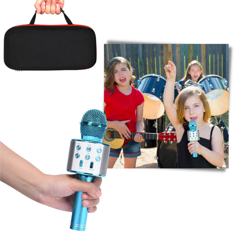 Kabelloses Bluetooth Karaoke-Mikrofon