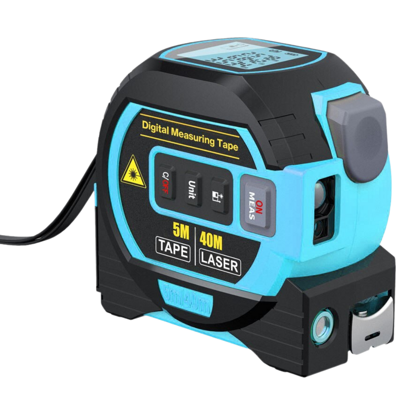 3-in-1 Laser-Bandmaß