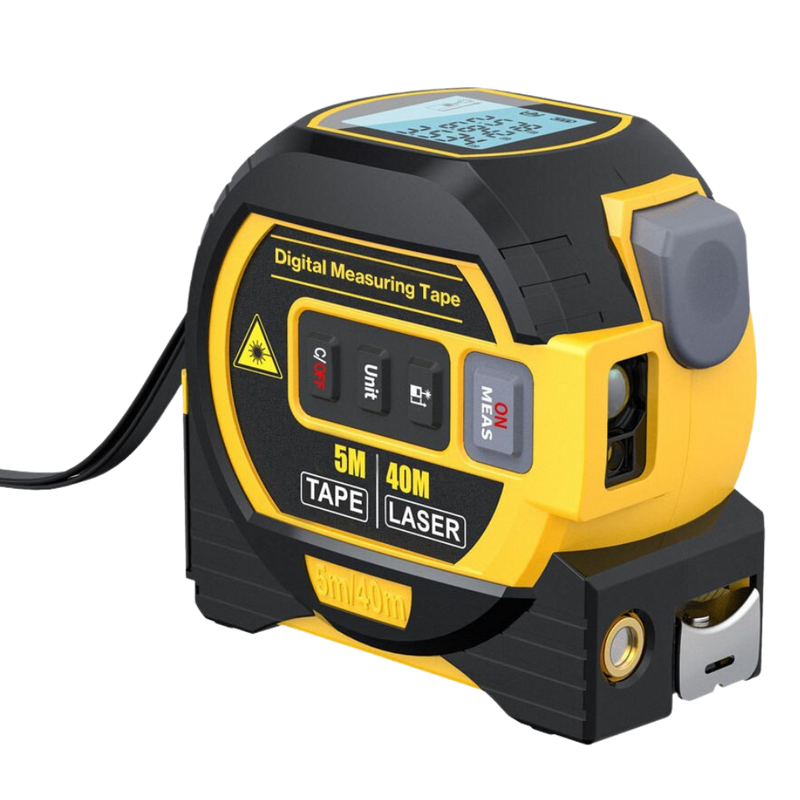 3-in-1 Laser-Bandmaß