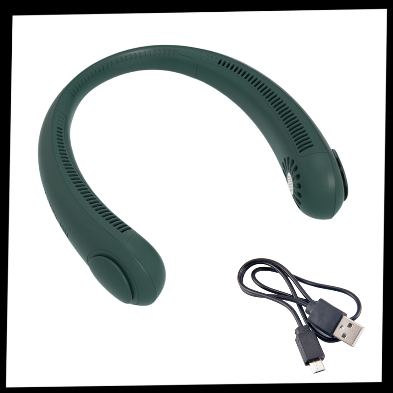 Tragbarer, wiederaufladbarer Mini-Nackenventilator