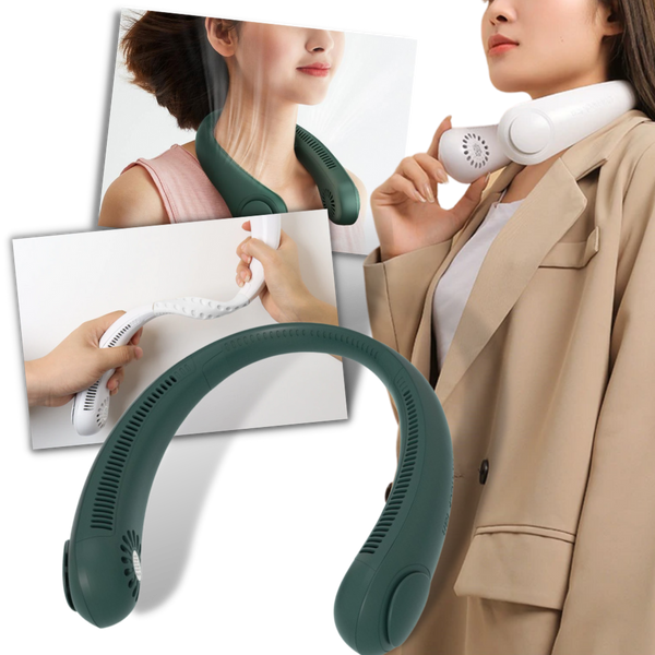 Tragbarer, wiederaufladbarer Mini-Nackenventilator