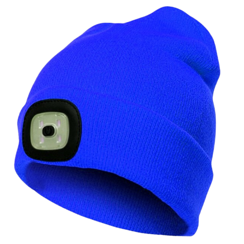 Beanie-Mütze mit Licht