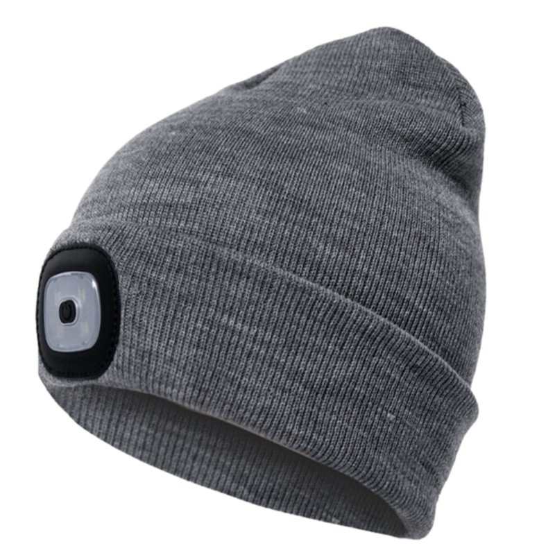 Beanie-Mütze mit Licht