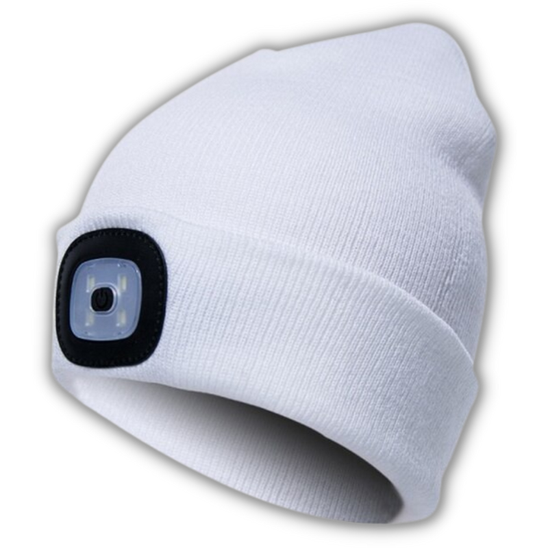 Beanie-Mütze mit Licht