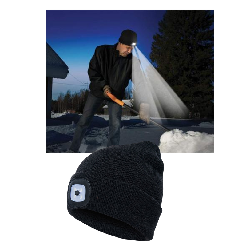 Beanie-Mütze mit Licht
