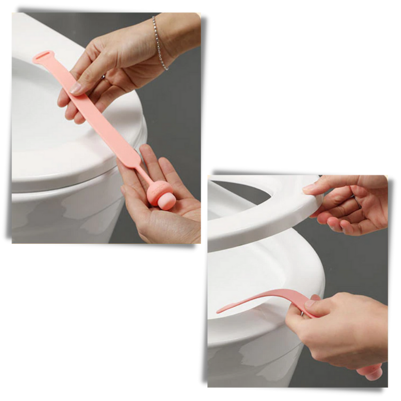 2er-Pack Silikon-Toilettensitz-Heber