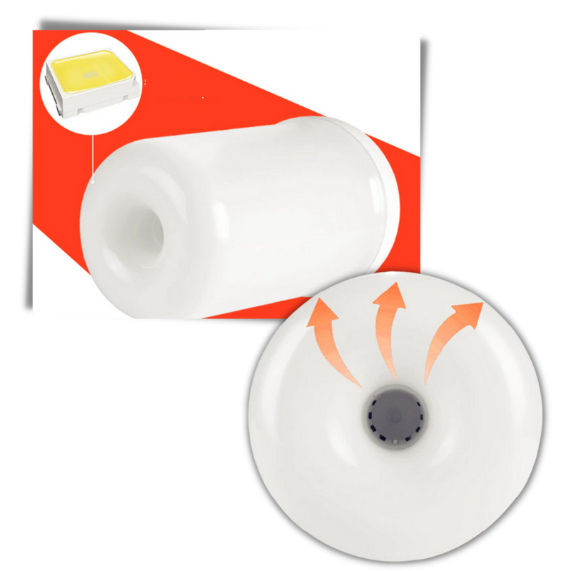 LED-Lampe mit Flammeneffekt