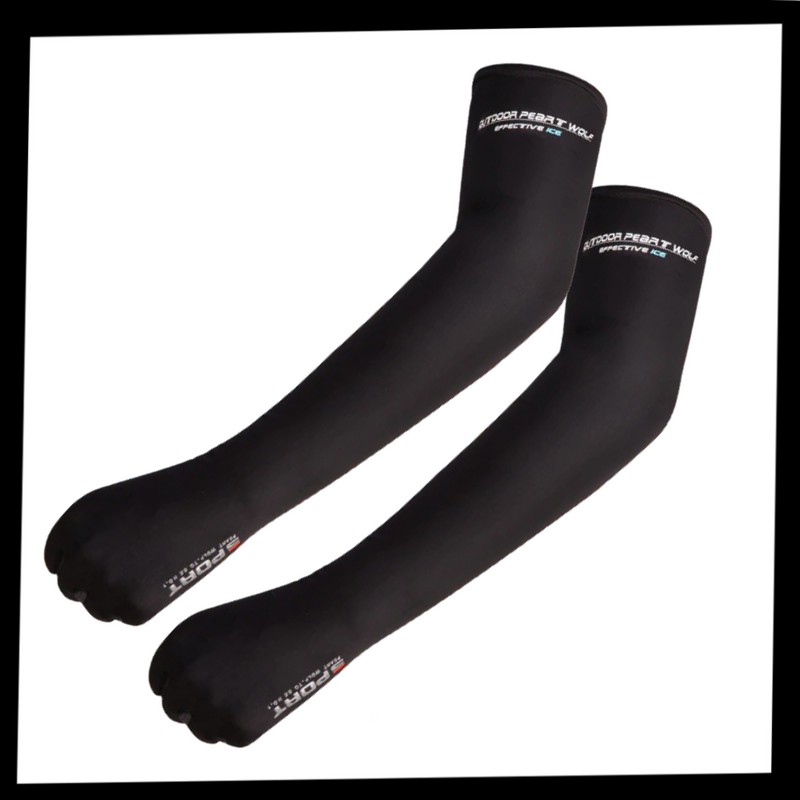 Armlange Sonnenschutzhandschuhe
