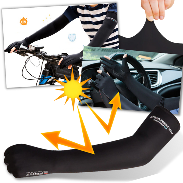 Armlange Sonnenschutzhandschuhe