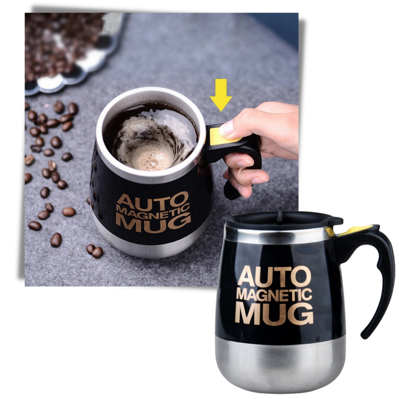 Selbstrührender magnetischer Becher
