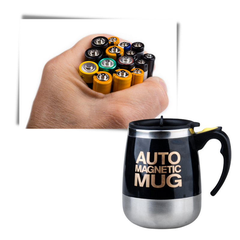 Selbstrührender magnetischer Becher
