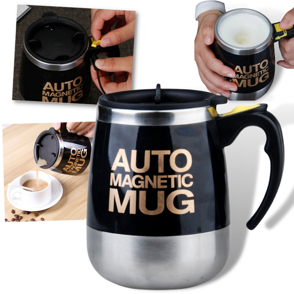 Selbstrührender magnetischer Becher