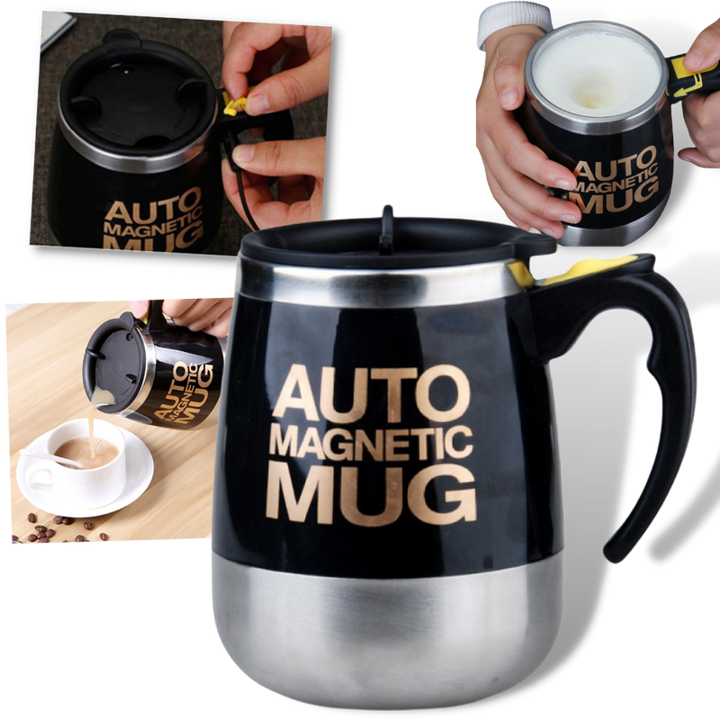 Selbstrührender magnetischer Becher