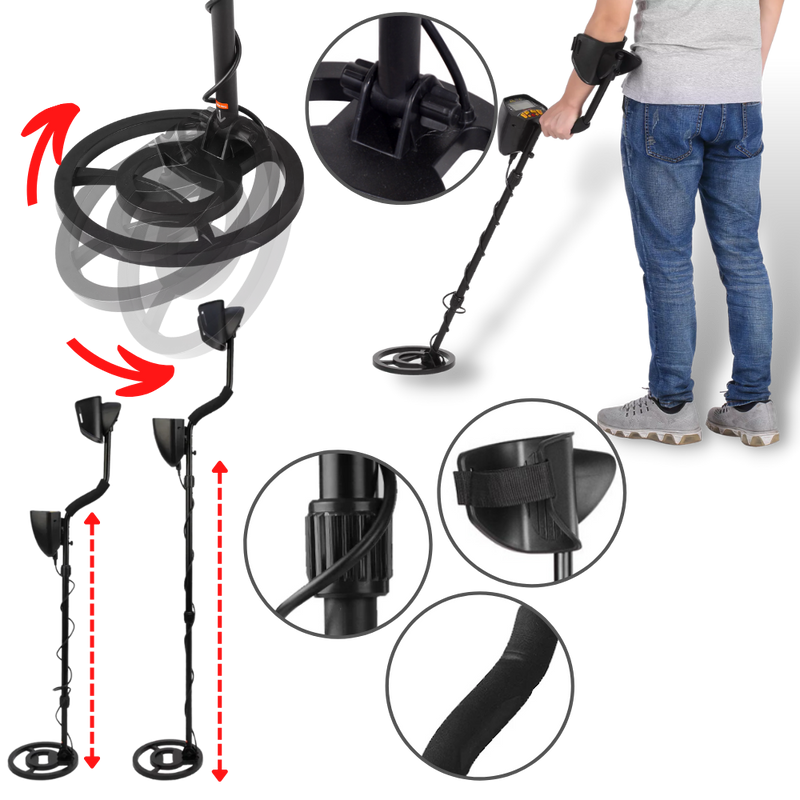 Wasserdichter Metalldetektor