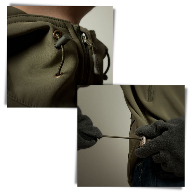 Militärische Kriegsjacke