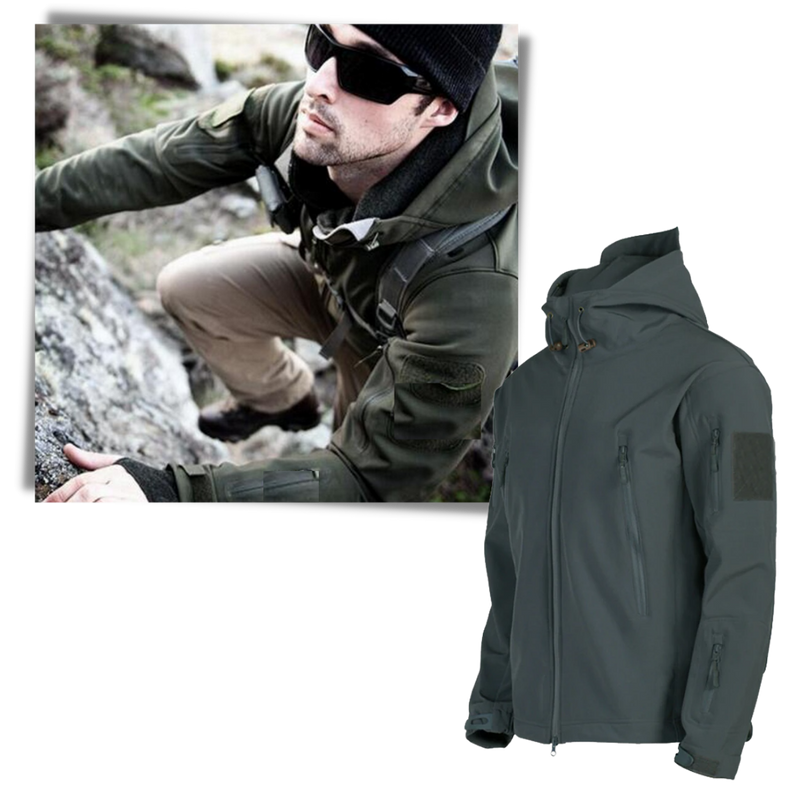 Militärische Kriegsjacke