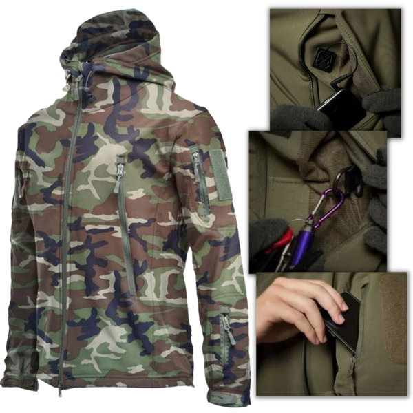 Militärische Kriegsjacke