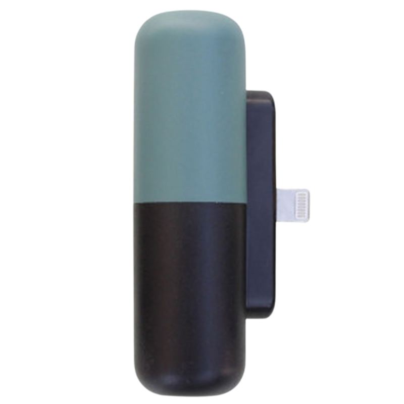 Tragbare Mini-Powerbank in Kapselform