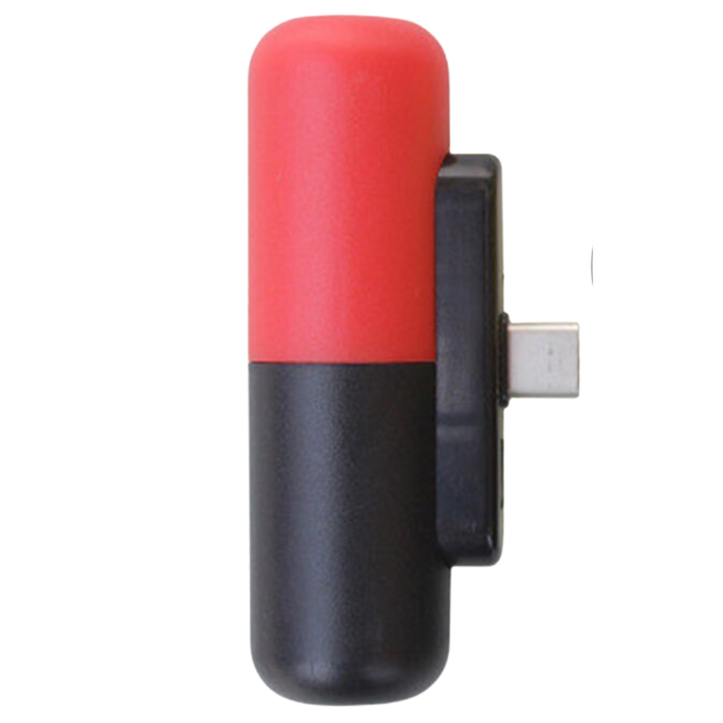 Tragbare Mini-Powerbank in Kapselform