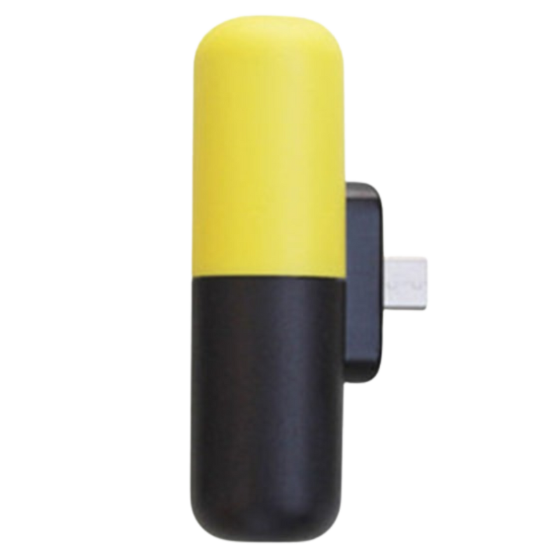Tragbare Mini-Powerbank in Kapselform