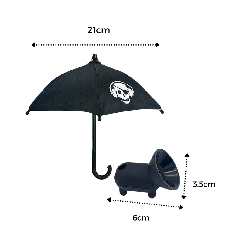 Mini-Regenschirm für Telefon