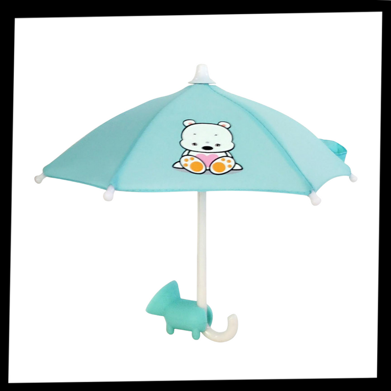 Mini-Regenschirm für Telefon